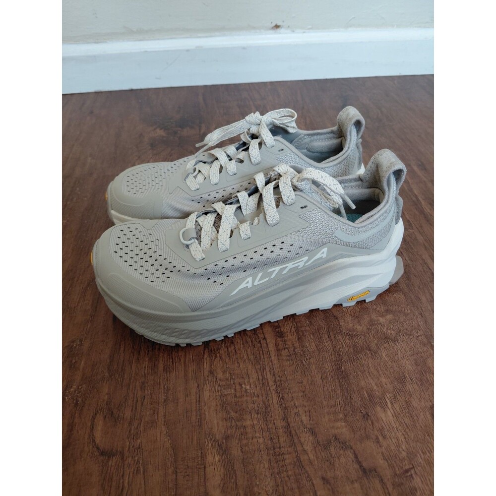 Altra Olympus Trail 6 Women Size 7.5 Sand Running Shoes Sneakers Shoes